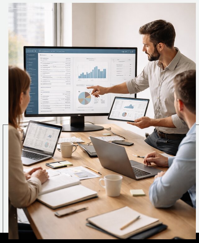 Разработка и внедрение ERP систем под бизнес в Барабинске