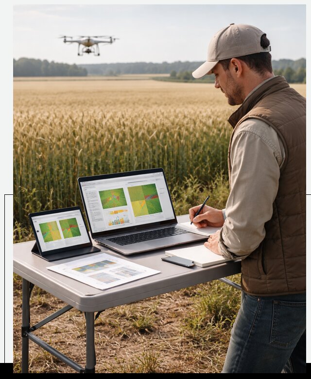 Система AI прогнозирования урожайности для точных агрономий в Барабинске