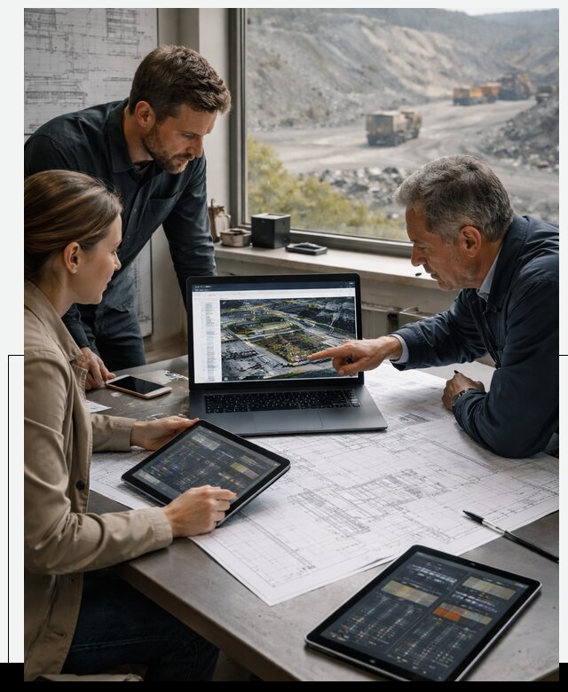 Разработка и внедрение систем для горнодобычи в Барабинске