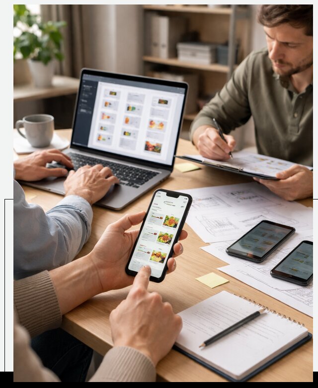 Разработка мобильного приложения торговой сети в Барабинске