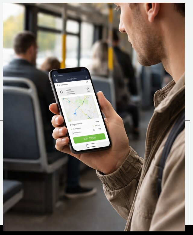 Мобильное приложение для пассажиров в Барабинске от 609420 р.|АвикейБбн